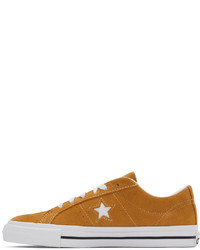 Converse Tan Suede One Star Pro Sneakers