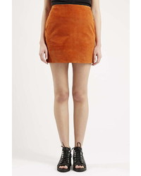 Boutique Suede Mini Skirt