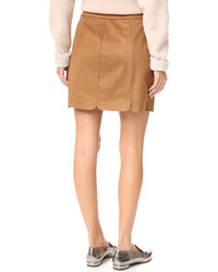 WAYF Warwick Zip Up Miniskirt