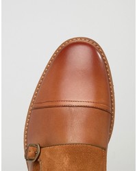 Aldo Ellmore Leather Suede Mix Monk Shoes