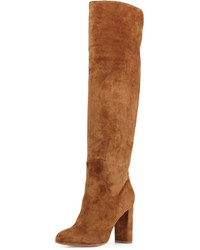 Alexa Wagner Theresa Suede Over The Knee Boot Brown