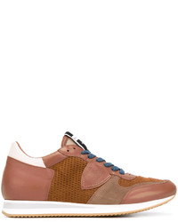 Philippe Model Mesh Panelled Sneakers