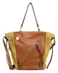Chloé Chloe Medium Myer Leather Suede Tote