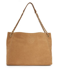 Tory Burch Marion Suede Chain Shoulder Tote