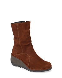 Fly London Nort Wedge Boot
