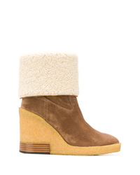 Tod's Wedge Ankle Boots