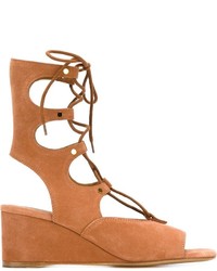 Chloé Foster Wedge Sandals