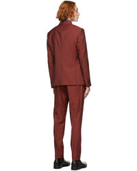 Paul Smith Red Kensington Suit