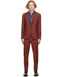 Paul Smith Red Kensington Suit