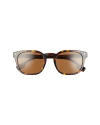 Burberry 53mm Polarized Square Sunglasses