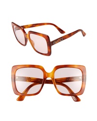 Gucci 54mm Gradient Square Sunglasses