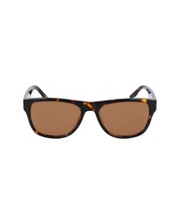 Converse 57mm Rectangle Sunglasses