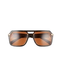Versace 58mm Aviator Sunglasses