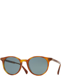 Oliver Peoples Delray Sun 48 Photochromic Sunglasses Light Brown