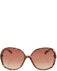 Topshop Portugal Oversized Tortoise Shell Sunglasses