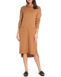 CAARA Turtleneck Sweater Dress