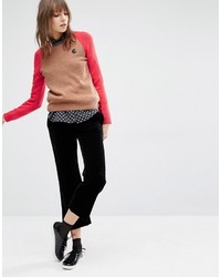 Paul Smith Ps By Ps By Contrast Sleeve Sweater