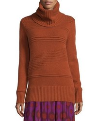 Diane von Furstenberg Talassa Cowl Neck Sweater Carnelian