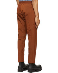Arnar Mar Jonsson Orange Zippered Pocket Track Pants