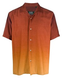 Tobacco Tie-Dye Short Sleeve Shirt