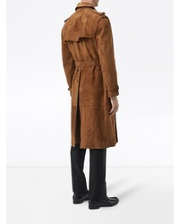 Burberry Suede Trench Coat