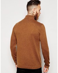 Asos Brand Merino Wool Roll Neck Sweater