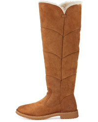 UGG Sibley Shearling Over The Knee Boot Chestnut