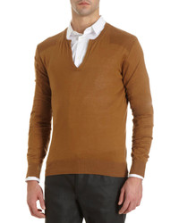 Exemplaire Open Henley Sweater
