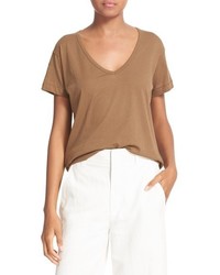 Vince Relaxed V Neck Tee