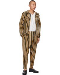 Homme Plissé Issey Miyake Beige Tailored Line Trousers
