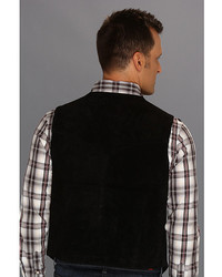 Scully Rugged Calf Suede Vest