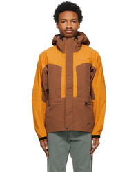 Acne Studios Brown Orange Color Block Jacket