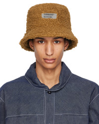Tombogo Brown Sherpa Bucket Hat