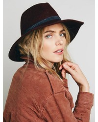 Ophelie Hats Wrapped Leather Band Hat