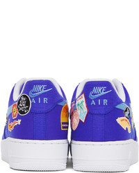 Nike Blue Air Force 1 07 Sneakers