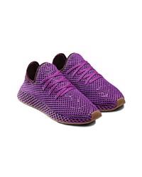 adidas Purple Deerupt Dragon Ball Z Gohan Edition Sneakers