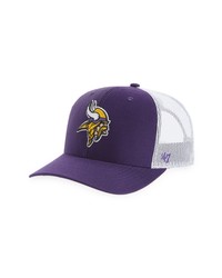 '47 Minnesota Vikings Trucker Hat In Purple At Nordstrom