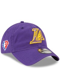 New Era Purple Los Angeles Lakers 2021 Nba Draft 9twenty Adjustable Hat At Nordstrom