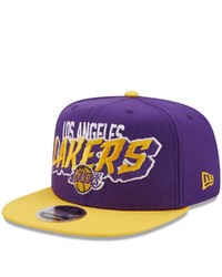 New Era Purple Los Angeles Lakers Bold 9fifty Snapback Hat At Nordstrom