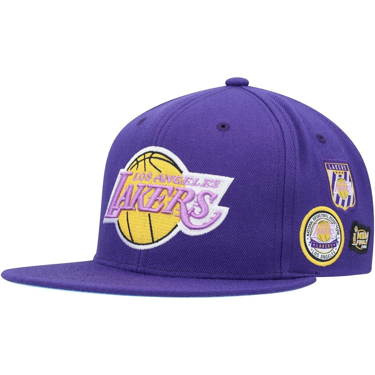 Mitchell & Ness Purple Los Angeles Lakers Hardwood Classics Under ...