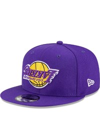 New Era Purple Los Angeles Lakers Upside Down Logo 9fifty Snapback Hat At Nordstrom