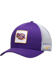 Nike Purple Lsu Tigers Classic 99 Alternate Logo Trucker Adjustable Snapback Hat