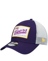 New Era Purple Lsu Tigers Timeless Trucker 9forty Snapback Hat At Nordstrom