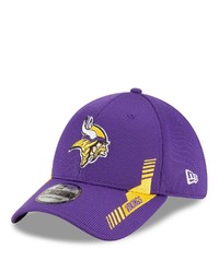 New Era Purple Minnesota Vikings 2021 Nfl Sideline Home 39thirty Flex Hat At Nordstrom