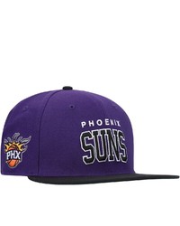 '47 Purple Phoenix Suns Blockshed Captain Snapback Hat