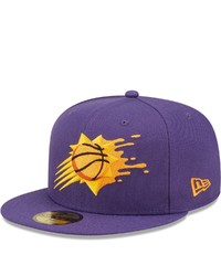 New Era Purple Phoenix Suns Splatter 59fifty Fitted Hat At Nordstrom