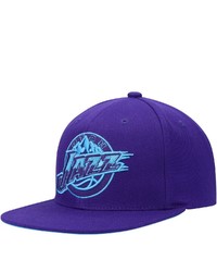 Mitchell & Ness Purple Utah Jazz Hardwood Classics Tonal Snapback Hat At Nordstrom