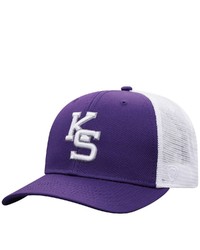 Top of the World Purplewhite Kansas State Wildcats Trucker Snapback Hat