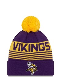 New Era Purple Minnesota Vikings Proof Cuffed Knit Hat With Pom At Nordstrom