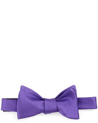 Ted Baker Solid Twill Bow Tie Berry